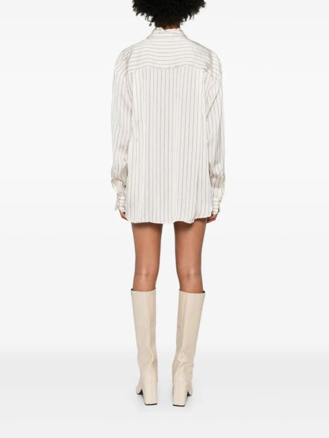 The Frankie Shop striped shirt - Neutrals