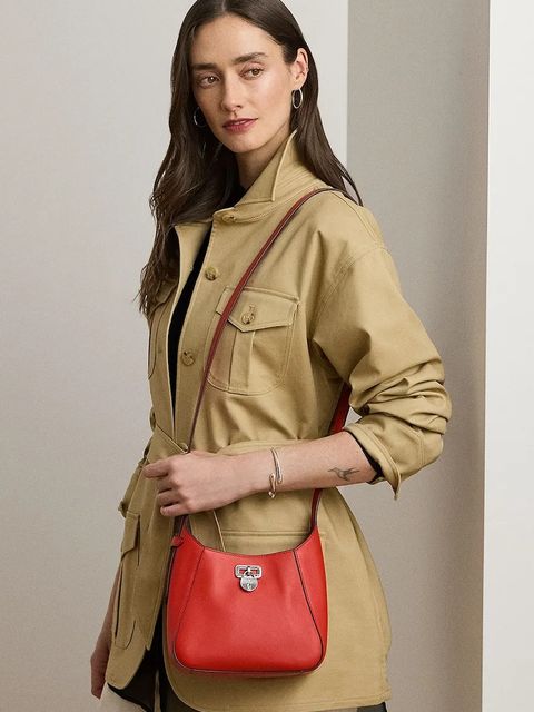 Lauren Ralph Lauren torebka skórzana