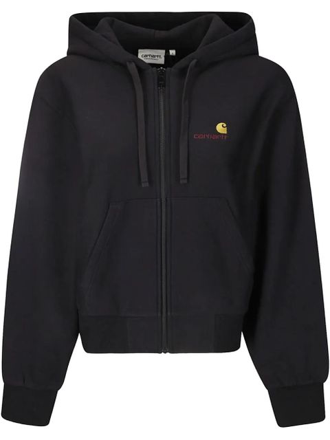 Carhartt WIP American Script hoodie - Black - zdjęcie produktu nr 1