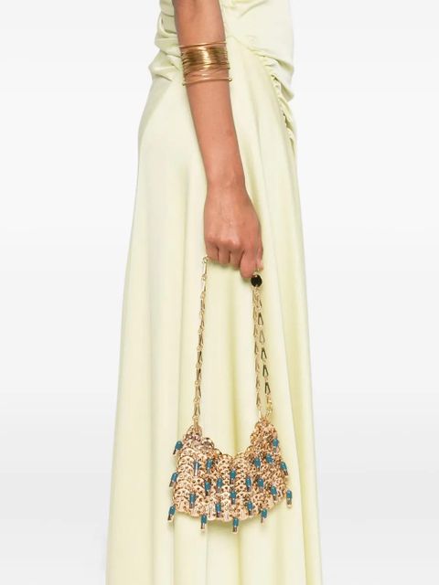 Rabanne pill-charm chain shoulder bag - Gold