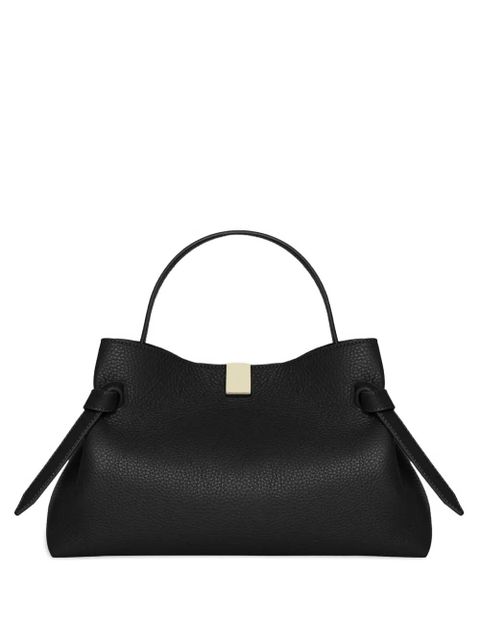 Yuzefi top handle embossed logo gyoza bag - Black - zdjęcie produktu nr 1