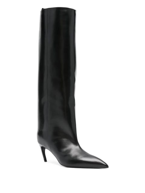 The Attico 70mm Lea boots - Black