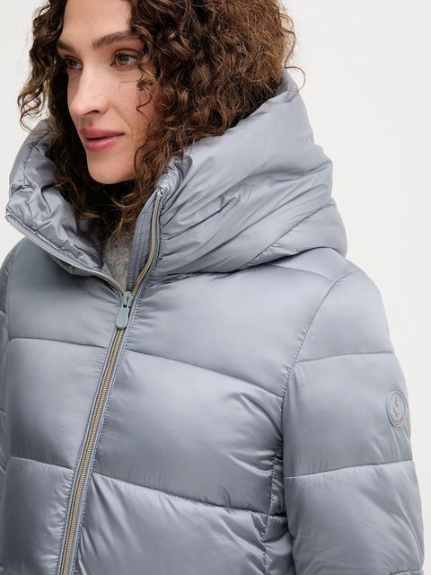 Save The Duck kurtka LYSA kolor szary zimowa D40279W.IRIS21