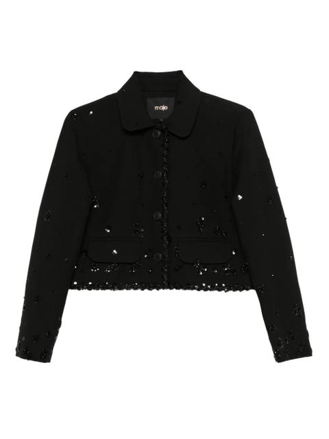 Maje sequin-embellished jacket - Black - zdjęcie produktu nr 1