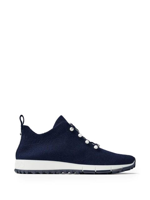 Jimmy Choo Veles pearl-embellished sneakers - Blue - zdjęcie produktu nr 2