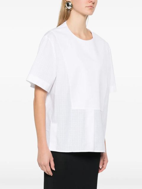 Jil Sander short-sleeve blouse - White - zdjęcie produktu nr 2