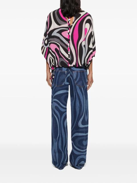 PUCCI Marmo blouse - Black - zdjęcie produktu nr 2