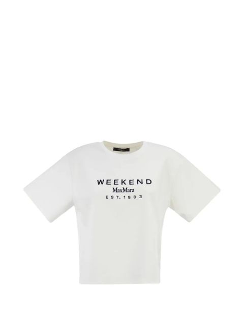 Weekend Max Mara crew-neck T-shirt - White - zdjęcie produktu nr 1