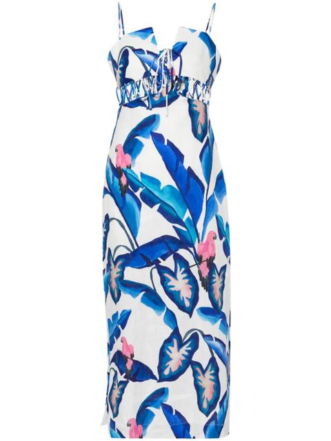 FARM Rio Foliage maxi dress - White - zdjęcie produktu nr 1