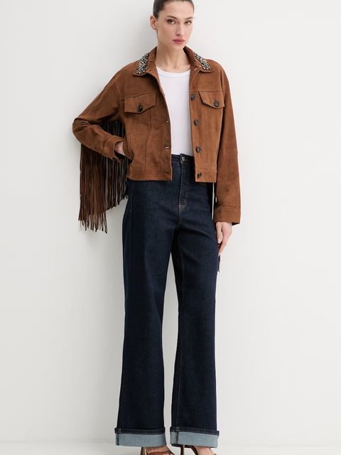 Gestuz jeansy wide leg damskie - zdjęcie produktu nr 1