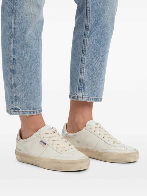 Golden Goose Soul-Star leather sneakers - Neutrals
