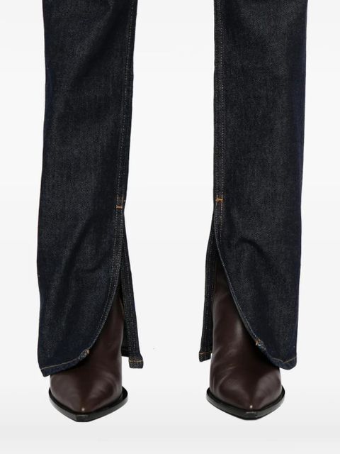 AGOLDE Ingram-split jeans - Blue