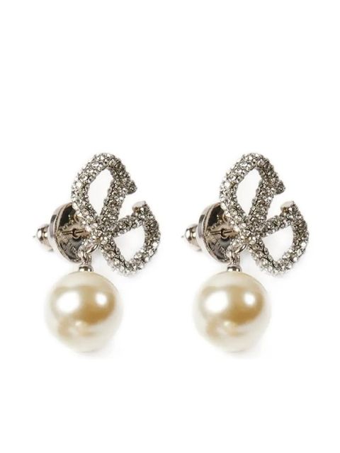 Valentino Garavani VLogo Signature earrings - Neutrals - zdjęcie produktu nr 1