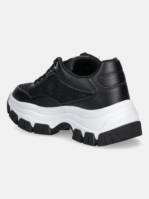 Guess sneakersy BERRETT2 damskie kolor czarny FLFBRT ELE12