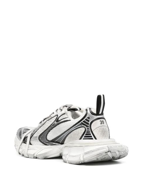 Balenciaga 3XL mesh-panel sneakers - Grey