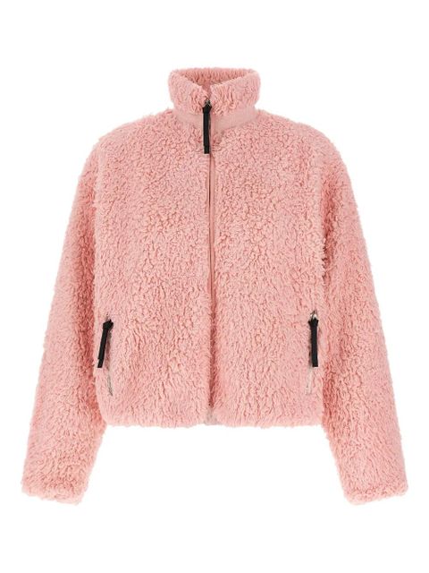 Jil Sander teddy-effect zip-front jacket - Pink - zdjęcie produktu nr 1