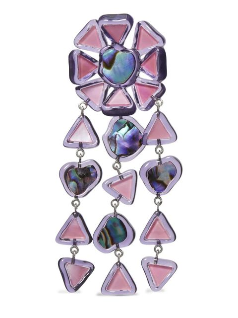 Tory Burch Curiosity Chandelier earrings - Purple