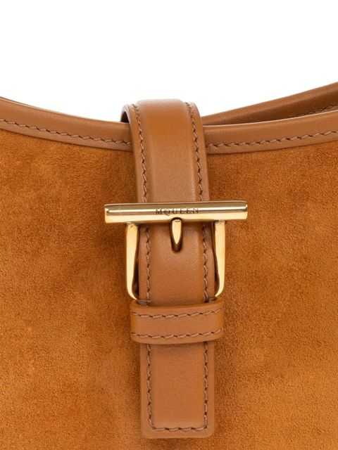 Alexander McQueen mini T-Bar tote bag - Brown