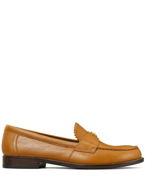 Tory Burch Classic leather loafers - Brown - zdjęcie produktu nr 1