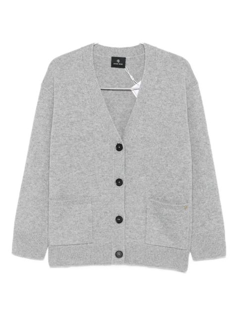 ANINE BING Jackson button-fastening cardigan - Grey