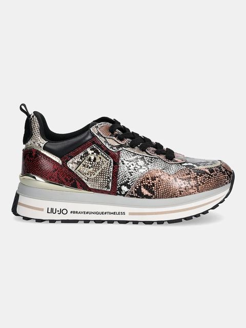 Liu Jo sneakersy LIU JO MAXI WONDER 01 damskie kolor czerwony BF5009EX00500373
