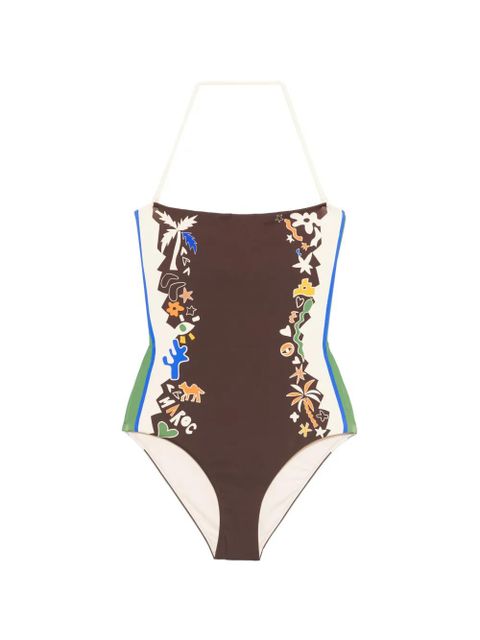 ALEMAIS Maroc swimsuit - Brown - zdjęcie produktu nr 1