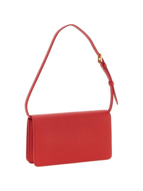 Valentino Garavani grainy vlogo signature shoulder bag - Red - zdjęcie produktu nr 2