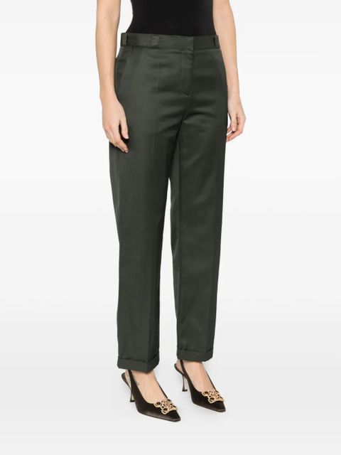 TOM FORD folded-hem trousers - Green - zdjęcie produktu nr 2