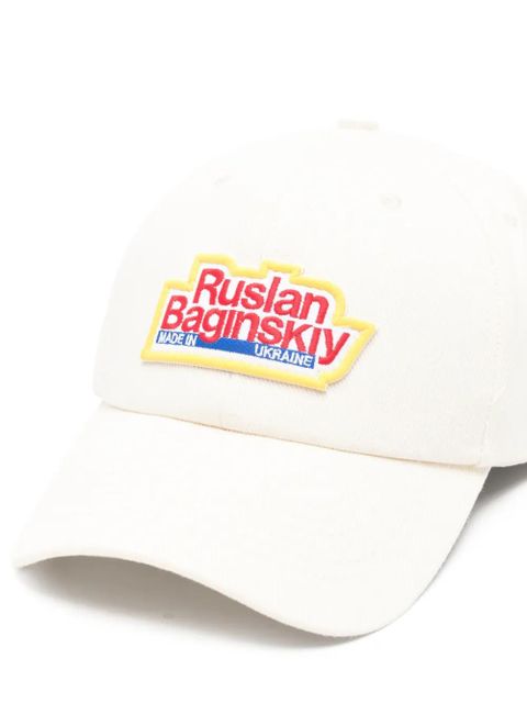 Ruslan Baginskiy logo-patch baseball cap - Neutrals