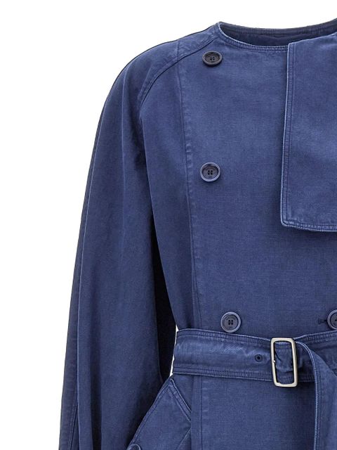 Max Mara Calao trench coat - Blue