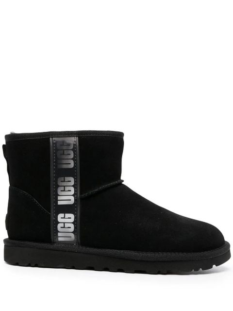 UGG Classic Mini Side Logo boots - Black - zdjęcie produktu nr 1