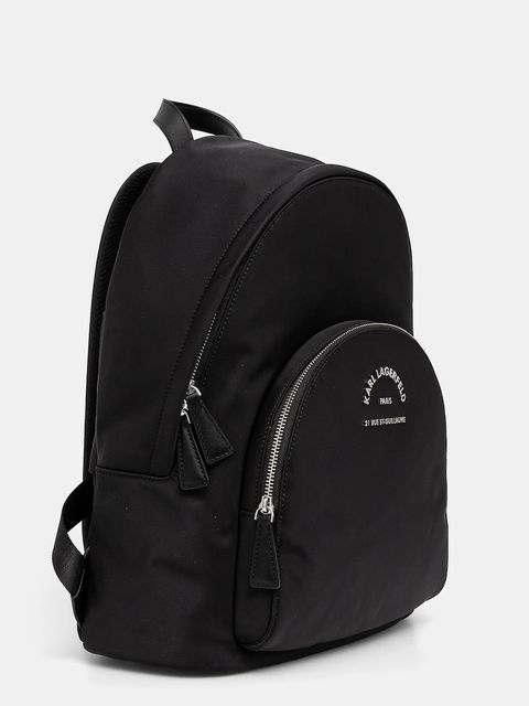 Karl Lagerfeld plecak damski kolor czarny duży gładki A2W30084 - zdjęcie produktu nr 2