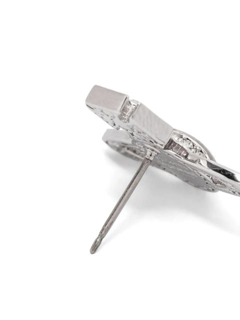 Vivienne Westwood Orb-plaque earrings - Silver