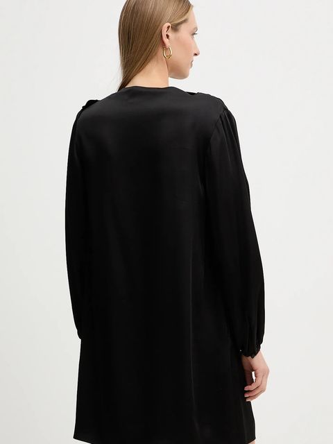 Weekend Max Mara sukienka CABINA kolor czarny mini prosta 2525226043600 - zdjęcie produktu nr 2