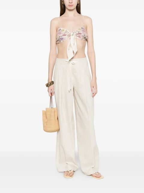 TWINSET floral tied top - Pink - zdjęcie produktu nr 2