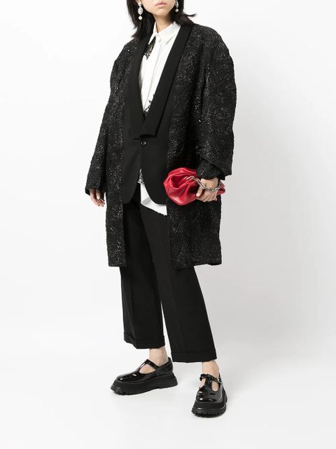 Comme Des Garçons midi single-breasted blazer - Black - zdjęcie produktu nr 2