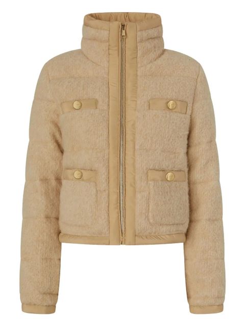 PINKO quilted high-neck jacket - Neutrals - zdjęcie produktu nr 1
