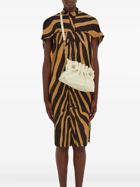 Ferragamo medium soft Gancini-pin gathered shoulder bag - Neutrals - zdjęcie produktu nr 2