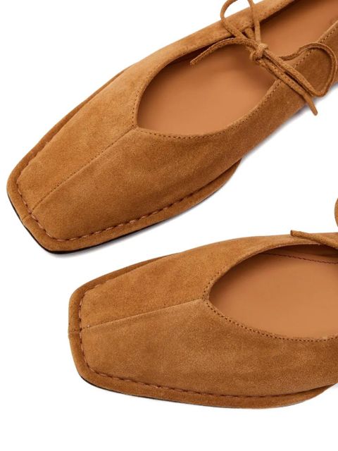ALOHAS Sway suede ballet flats - Brown - zdjęcie produktu nr 2