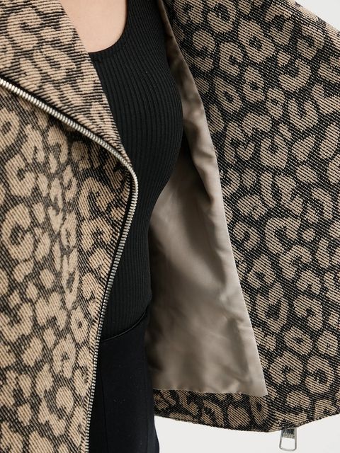 BOSS Orange kurtka kolor brązowy przejściowa 50546006