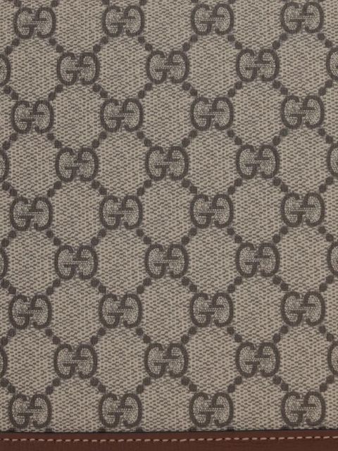 Gucci GG Supreme Horsebit 1955 shoulder bag - Neutrals