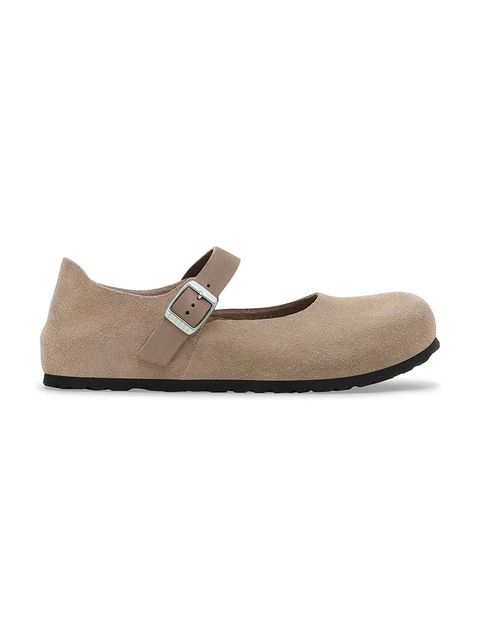 Birkenstock baleriny zamszowe Mantova