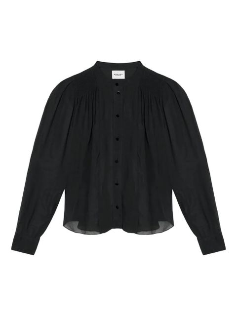 MARANT ÉTOILE Noeline shirt - Black - zdjęcie produktu nr 1