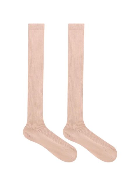 Valentino Garavani ribbed socks - Pink - zdjęcie produktu nr 1
