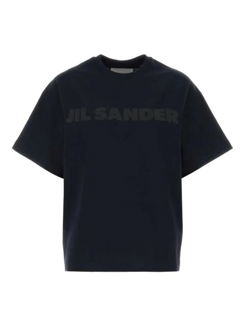 Jil Sander midnight blue cotton T-shirt - zdjęcie produktu nr 1