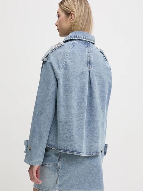 Desigual trencz jeansowy ONTARIO