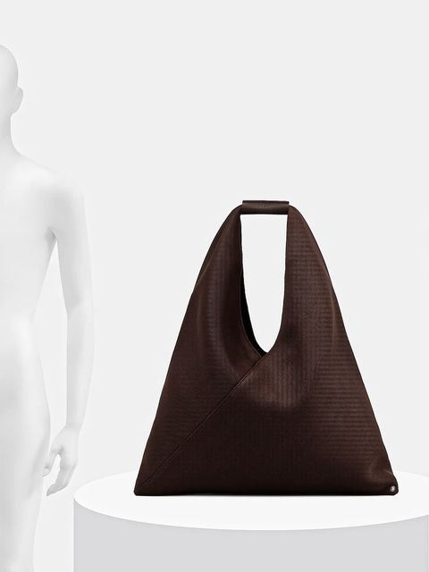 MM6 Maison Margiela torebka kolor brązowy S54WD0039.P6414.T2625