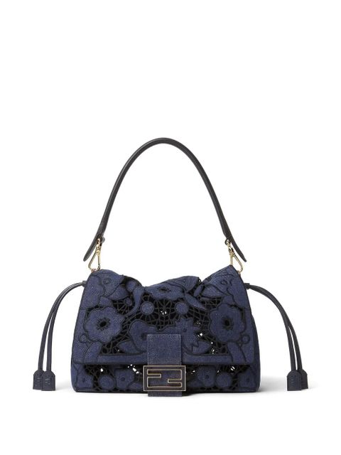 FENDI medium Mamma Baguette shoulder bag - Blue - zdjęcie produktu nr 2