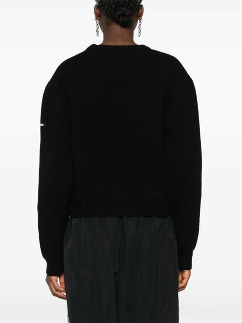 Balenciaga knitted sweater - Black