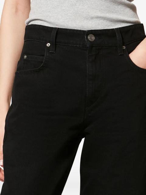 ISABEL MARANT Dromie flared jeans - Black
